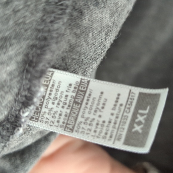 ~FLUXUS~ FUNKY GREY BIAS WRAP LAYERED OPEN FRONT CARDIGAN-XXL - Picture 8 of 9